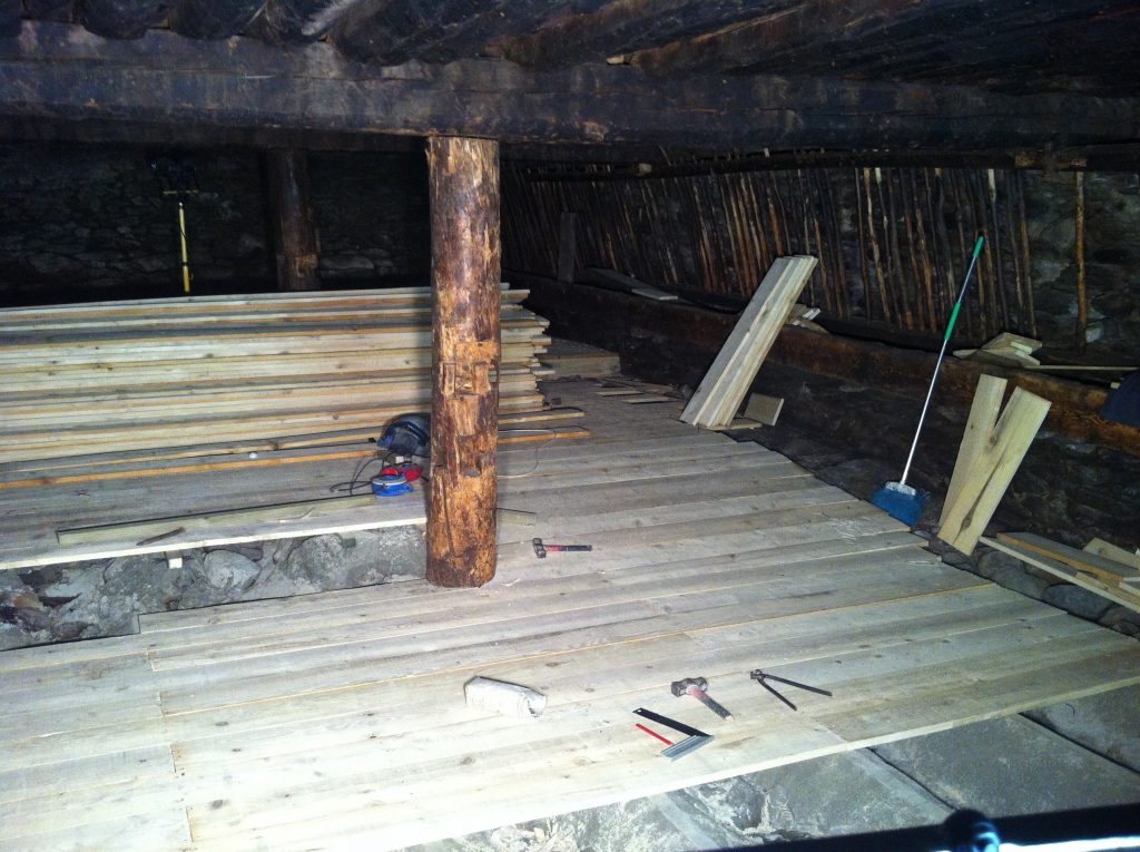 obres restauració borda